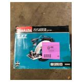 Makita 18V LXT Lithium-Ion Cordless 6-1/2 in. Lightweight Circular Saw and General Purpose Blade (Tool-Only)    Customer Returns See Pictures