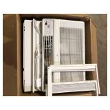 LG 14,000 BTU 115V Window Air Conditioner Cools 700 sq. ft. with Wi-Fi, Remote and in White  Customer Returns See Pictures