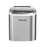 Magic Chef 27 lbs. Bullet Ice Countertop Ice Maker in Stainless Steel  Customer Returns See Pictures