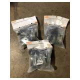 Lot of HDX 4 in. Industrial Casters with Bumper (4-Pack)  Customer Returns See Pictures