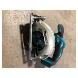 Makita 18V LXT Lithium-Ion Cordless 6-1/2 in. Lightweight Circular Saw and General Purpose Blade (Tool-Only)    Customer Returns See Pictures