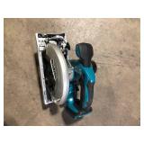 Makita 18V LXT Lithium-Ion Cordless 6-1/2 in. Lightweight Circular Saw and General Purpose Blade (Tool-Only)    Customer Returns See Pictures