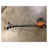 Shark Rocket Bagless Corded Stick Vacuum for Hard Floors and Area Rugs with Powerful Pet Hair Pickup in Orange Used Customer Returns See Pictures