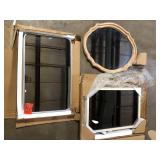 Lot of Assorted Mirrors Various Models and Conditions    Customer Returns See Pictures