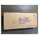 GALANO Janus 34.8 in. Knotty Gray Oak with Ivory Square Wood Top Coffee Table     Customer Returns See Pictures