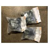 Lot of HDX 4 in. Industrial Casters with Bumper (4-Pack)  Customer Returns See Pictures