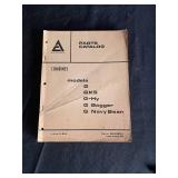 Allis Chalmers Parts Catalog Date Feb 1970