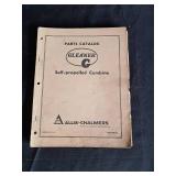Gleaner Parts Catalog Date Dec 1968