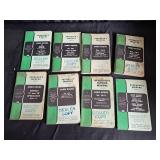Lot of 35 Old John Deere Operators Manuals