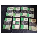 Lot of 35 Old John Deere Operators Manuals