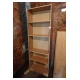 Bookshelf and Assorted Wood Planks