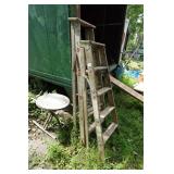 *2* Wood Step Ladders