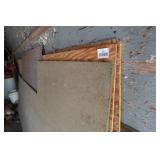 Plywood and Pegboard Remnants