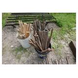 Assorted Concrete Pins and Stakes
