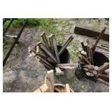 Assorted Concrete Pins and Stakes