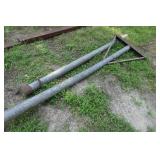 4" Galvanized Pipe - Homemade Bog Ripper
