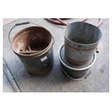 Buckets with Large Bolts