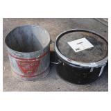 Buckets with Large Bolts