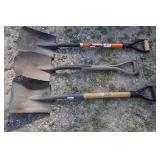 3 Shovels