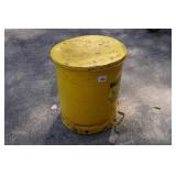 JustRite Rag Disposal Barrel