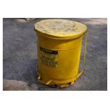 JustRite Rag Disposal Barrel