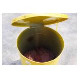 JustRite Rag Disposal Barrel