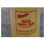 Milwaukee Water Supply Tank with Spray Nozzle