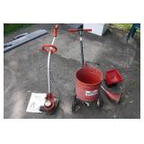 Vintage Lawn Care - Craftsman Spreader, Homelite Trimmer