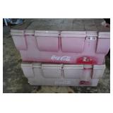 Coca-Cola Plastic Bins