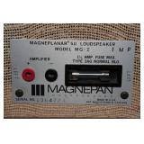 Vintage Magnepan Pagneplanar MG-1 Flat Panel Speakers