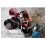 Funnels, Tank with Pump, Automotive Supplies