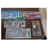 Rubber Hood Catch and Assorted Plates