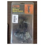 Rubber Hood Catch and Assorted Plates