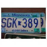 Rubber Hood Catch and Assorted Plates