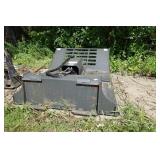 CID Heavy Duty Skid Steer Brush Cutter Attachment