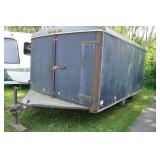 Enclosed Snowmobile Trailer - Best for Storage