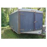 Enclosed Snowmobile Trailer - Best for Storage