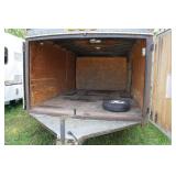 Enclosed Snowmobile Trailer - Best for Storage