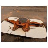 Western Saddlery Buckstitch Racing Saddle