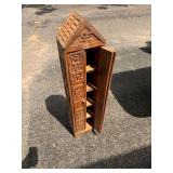 Home decor Tribal wood cabinet