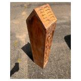 Home decor Tribal wood cabinet