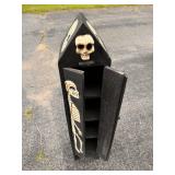 Skeleton wood cabinet