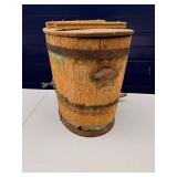 Antique Primitive wood butter churn 5 gallon