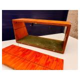 Wood Display Cabinet