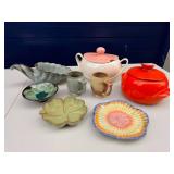 Lot of Vintage Frankoma Pottery plus