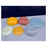 Vintage Fiesta & Red wing bowl & plate Lot