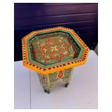 Moroccan Wood Side Table
