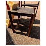 Wood shelving plus stand