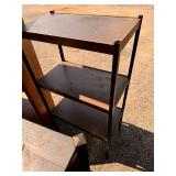 Wood shelving plus stand