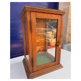 Small Wood Display Cabinet